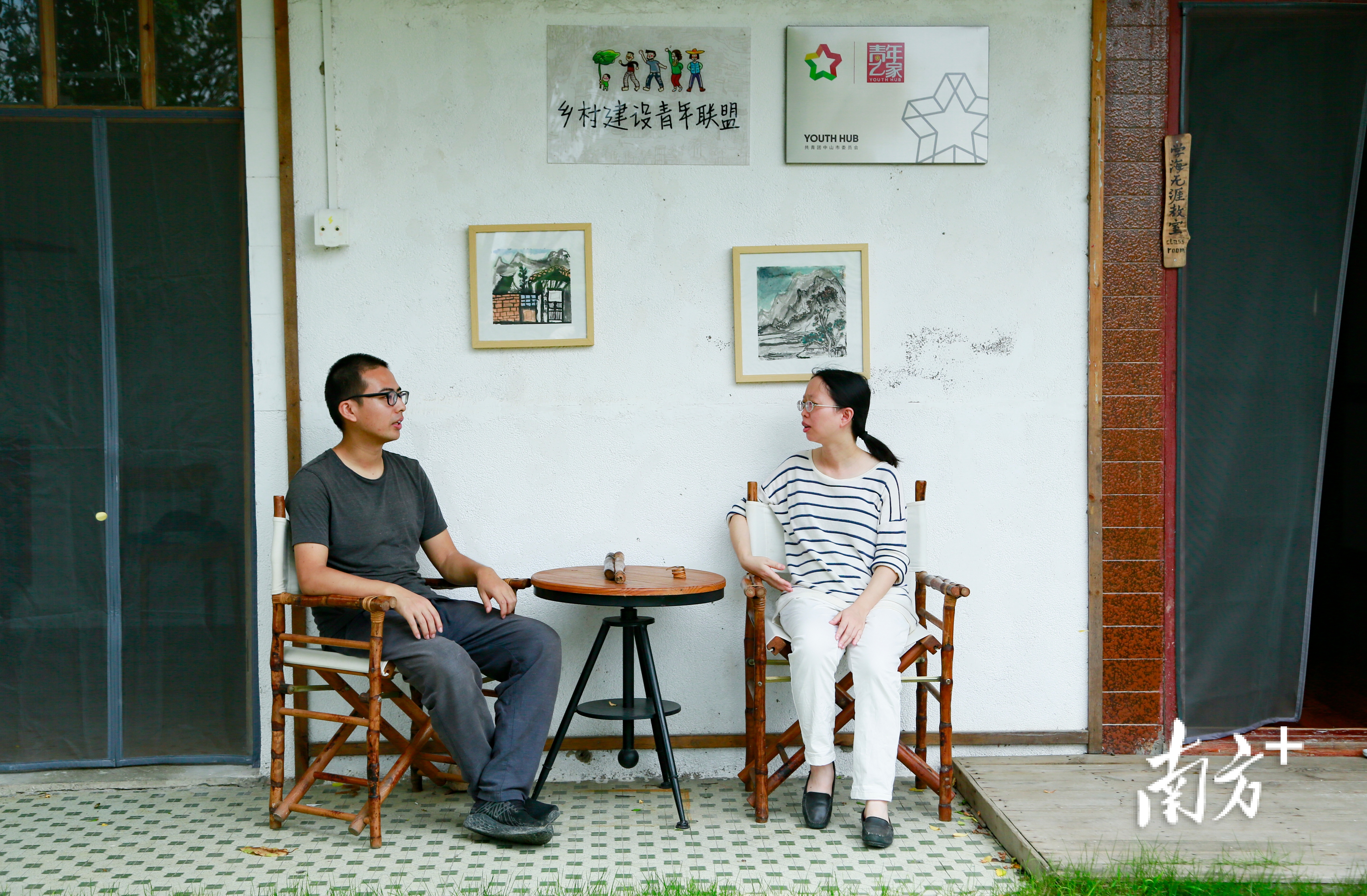 王慈航夫妇。 南方+ 卢子衡 拍摄