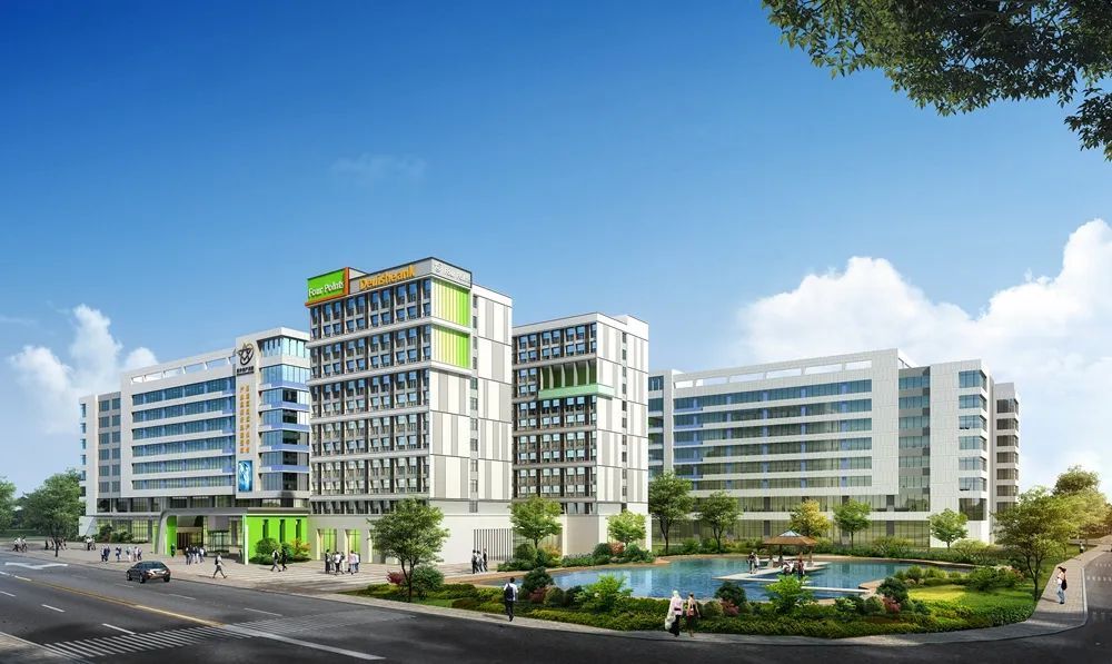 建投星中创（风梅岭）智造科技产业项目效果图。/企业供图