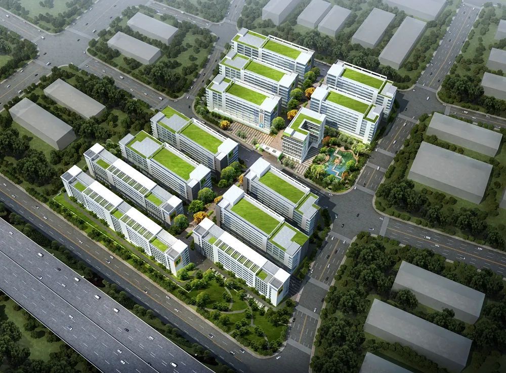 建投星中创（风梅岭）智造科技产业项目一期效果图。/企业供图