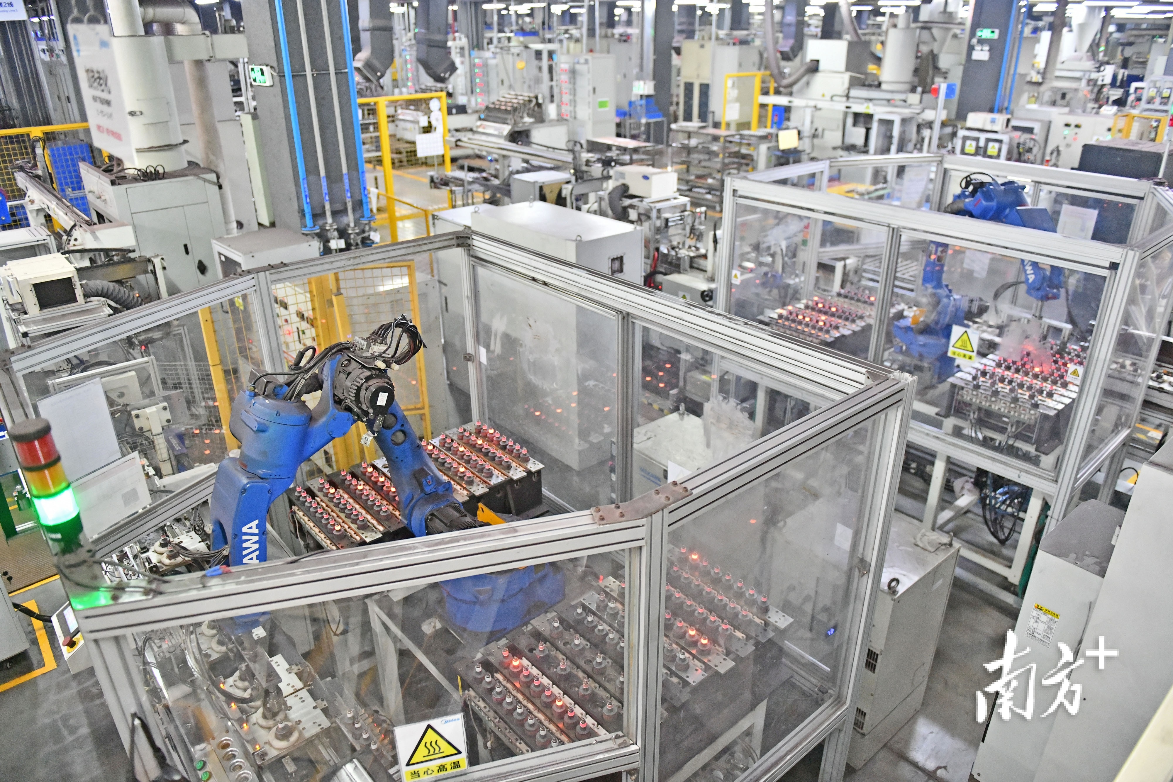 美的集团灯塔工厂。戴嘉信 摄 美的集团灯塔工厂。戴嘉信 摄