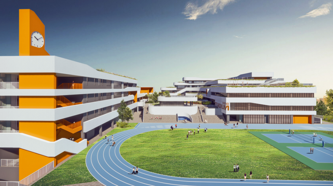 灯湖实验小学（配建）效果图。
