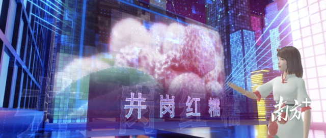 国内首场荔枝元宇宙虚拟直播在从化开播