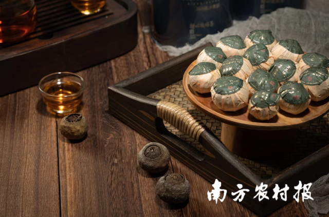 新会小青柑茶。受访者供图 新会小青柑茶。受访者供图