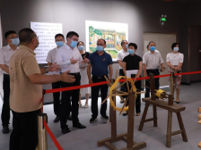 张家炳一行调研南沙区榄核镇红色美丽乡村建设工作