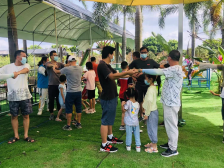 南沙榄核开展“爸爸去哪儿”亲子农学体验活动