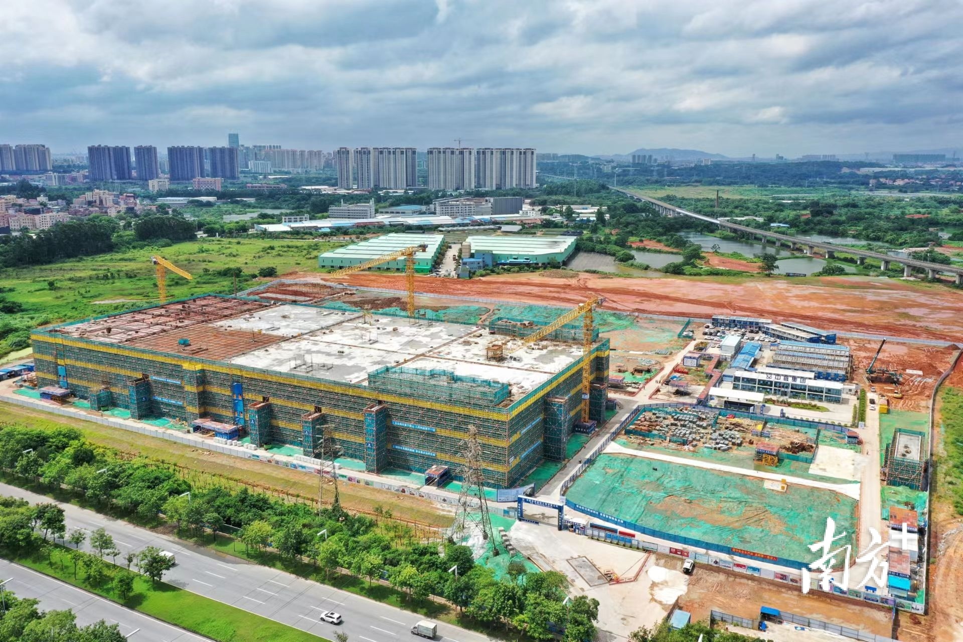 百亿级信扬科技成像模组地块。戴嘉信 摄