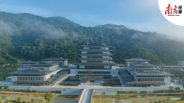 【文明之美看东方】文化新地标！50秒延时看广州国家版本馆建设过程