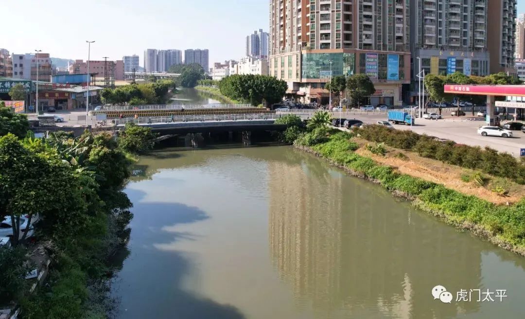 ▲广济涌东风桥段（2022年2月摄）