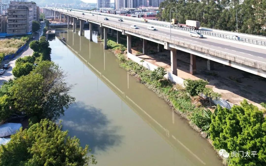 ▲广济涌金济桥段（2022年2月摄）