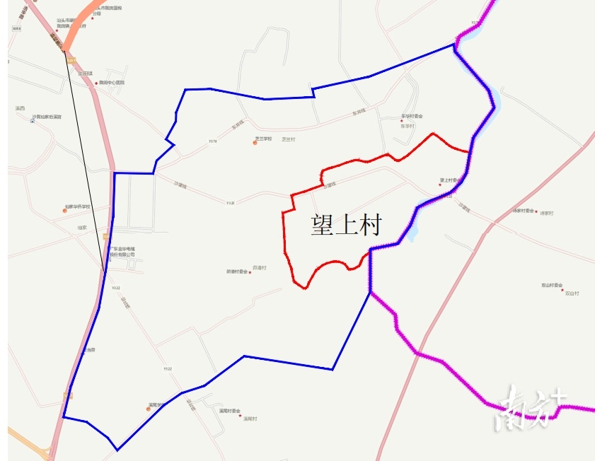 陇田镇地图图片