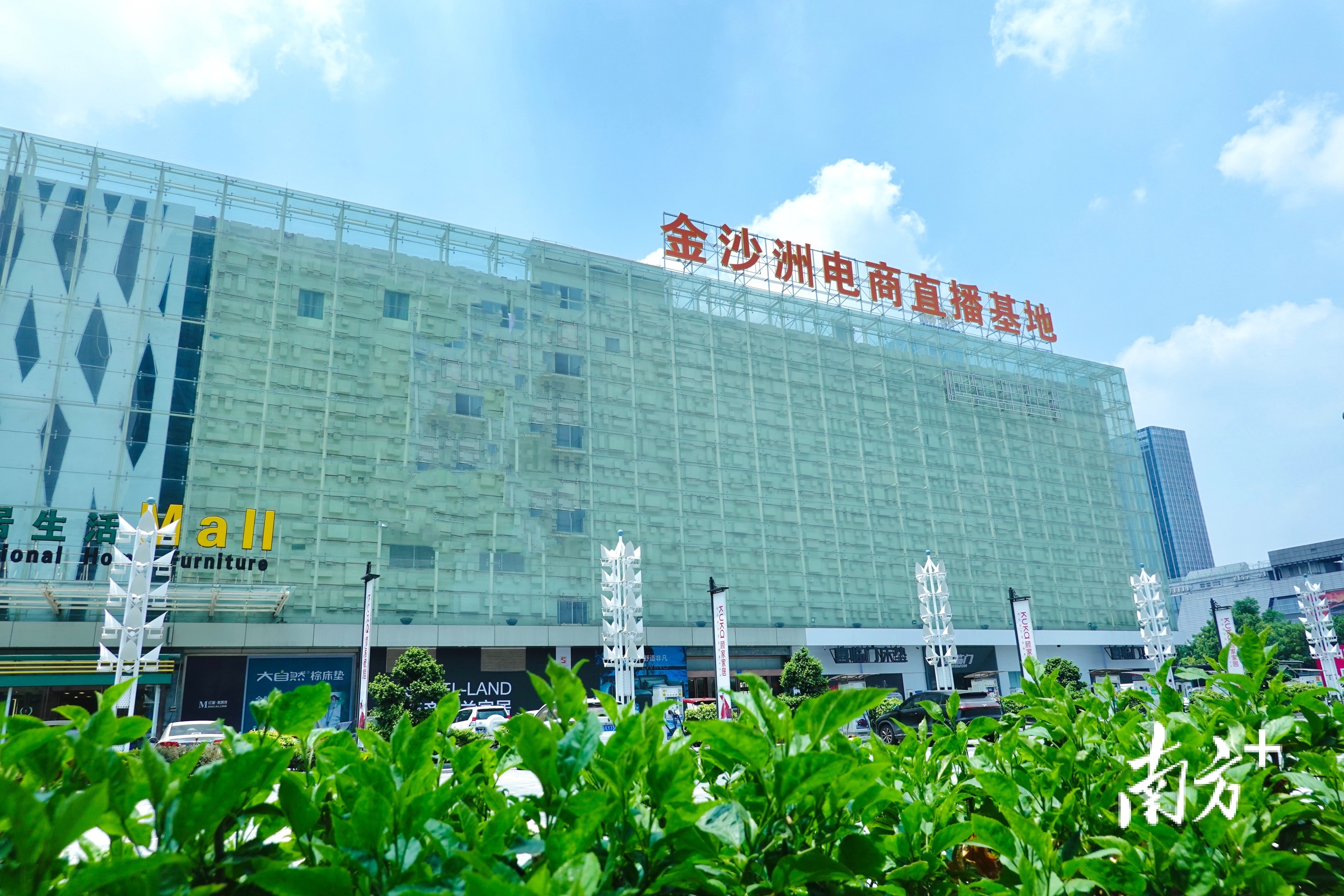 超22万平方米的金沙洲电商直播基地正式启用。大沥供图 超22万平方米的金沙洲电商直播基地正式启用。大沥供图