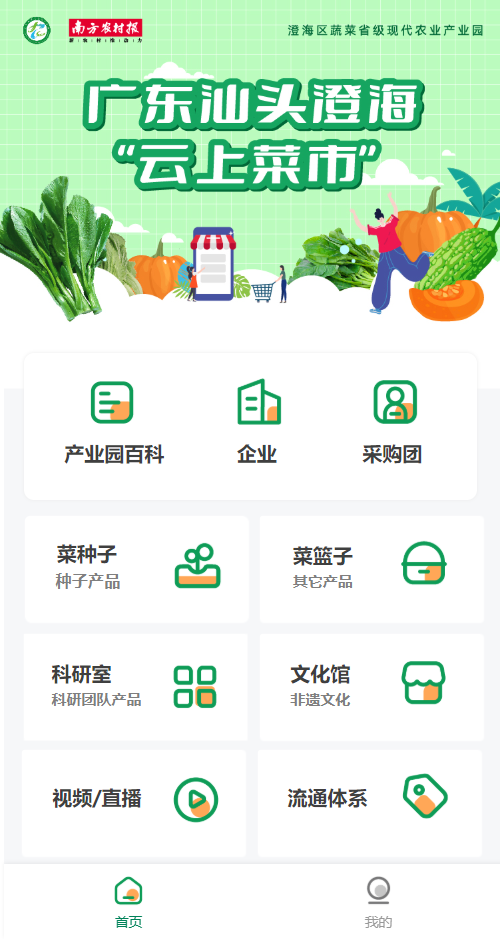 叮！澄海“云上菜市”上线！今天你实现“蔬菜自由”了吗？