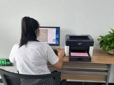 强化便民服务，南沙榄核镇政务服务中心增添自助打印机