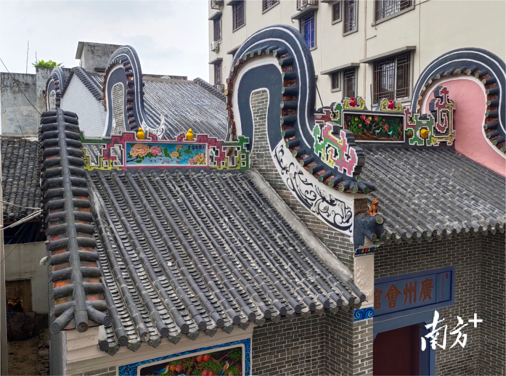 修缮后的广州会馆。