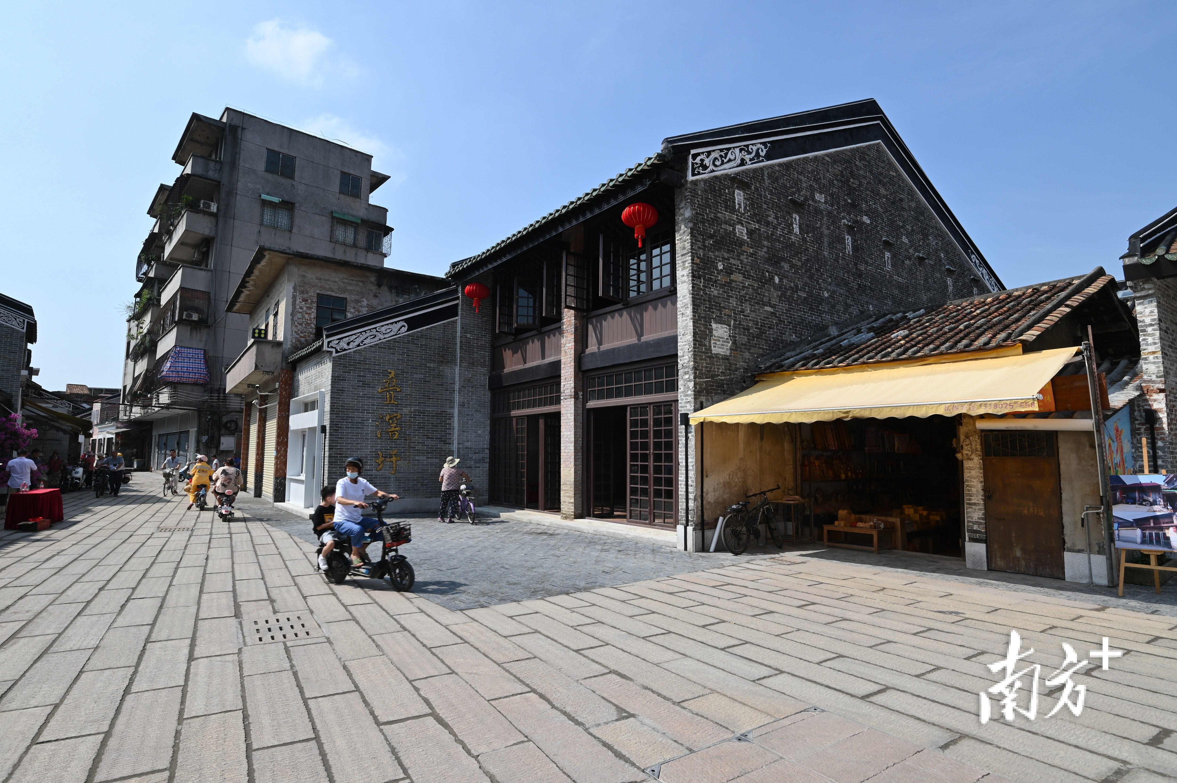 一期项目已完成了顺泰大押、双溪茶楼、立善堂、图甲会馆、游客中心等主要建筑景点以及公园入口园建