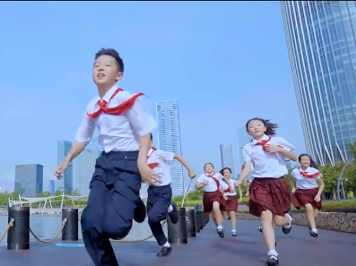 2022年岭南童谣节线上展播⑦ | 原创童谣微视频《奔跑吧，湾区少年》