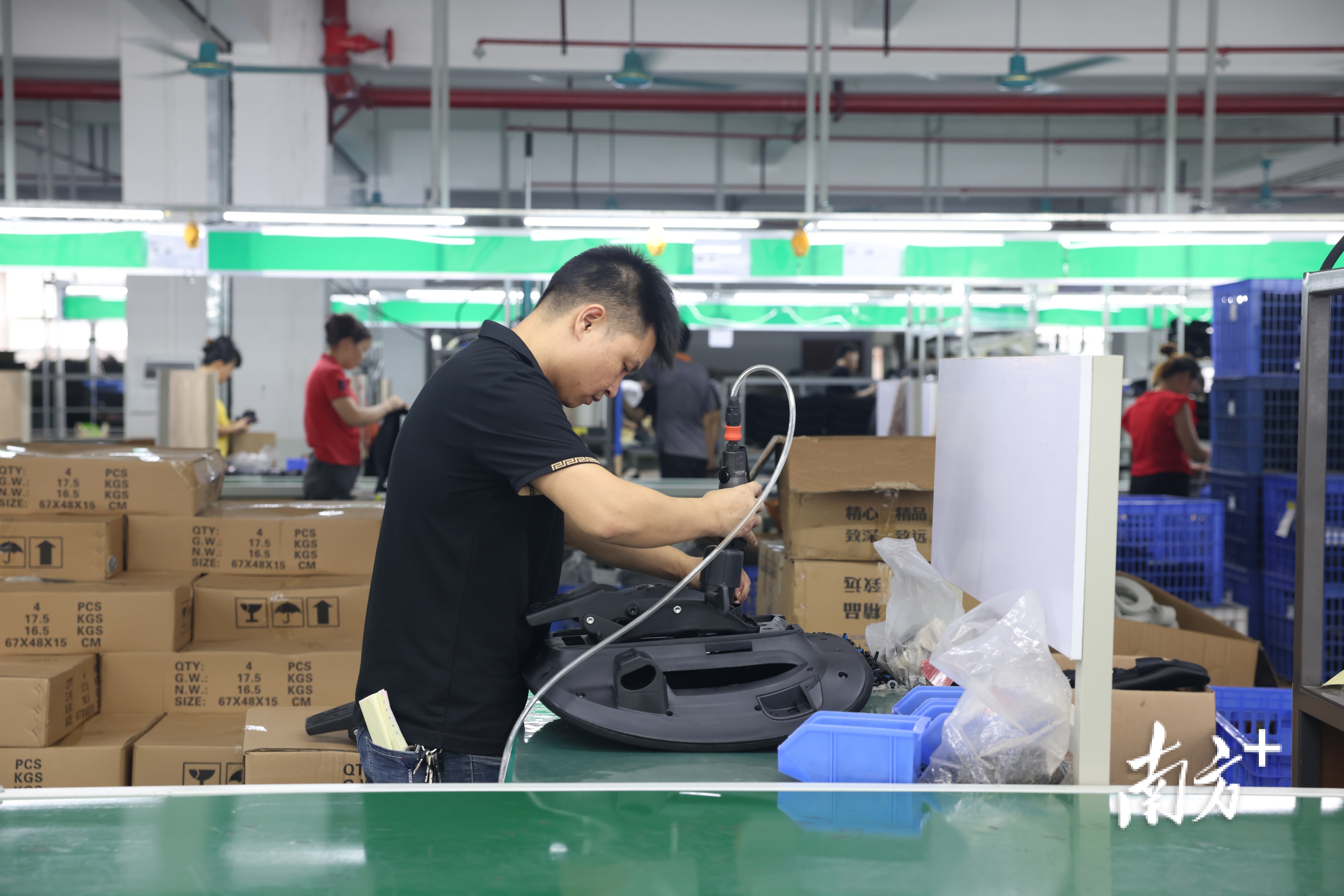 产品生产车间。企业供图