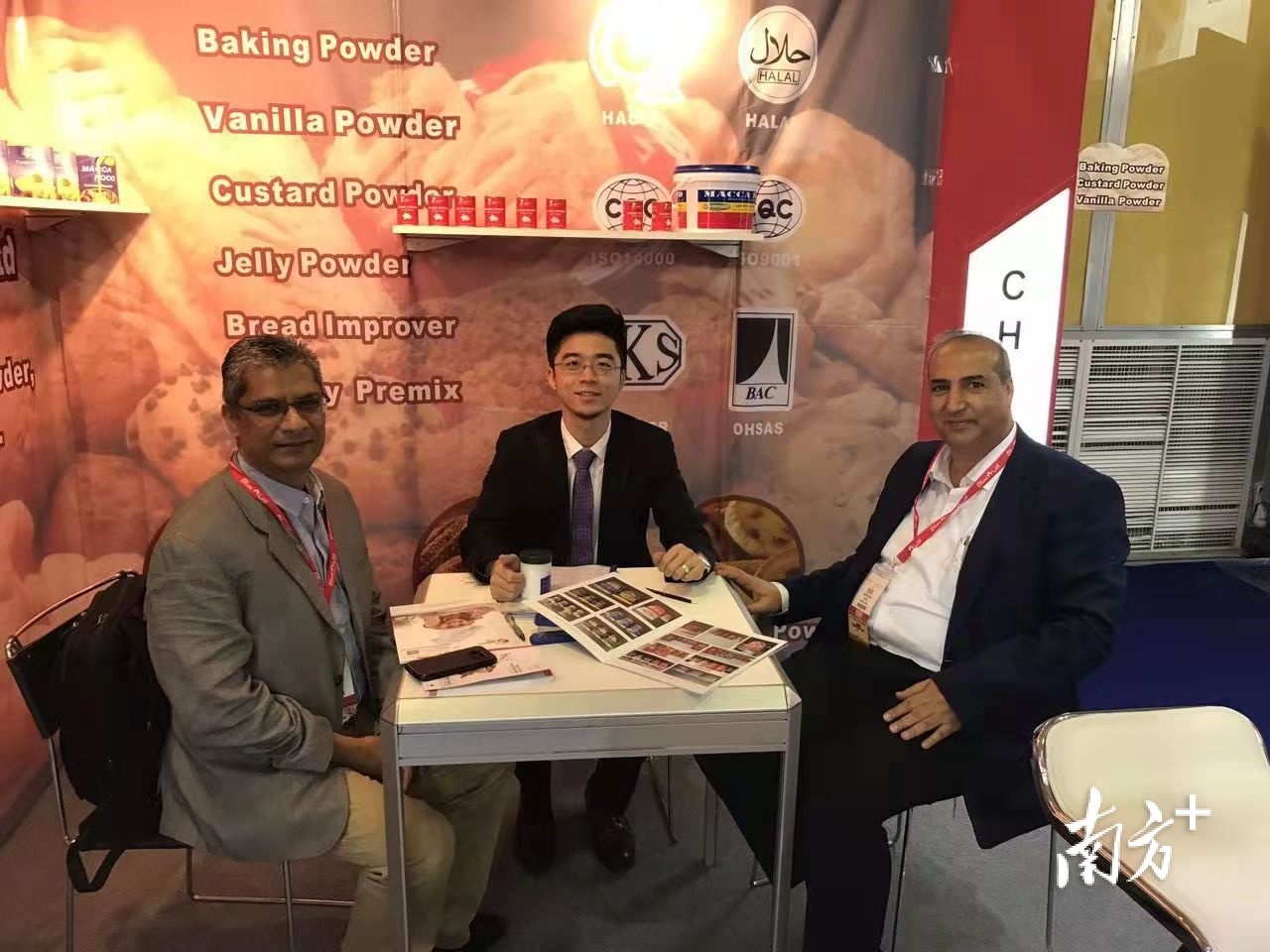 佛山市层层高食品有限公司赴海外参展。企业供图