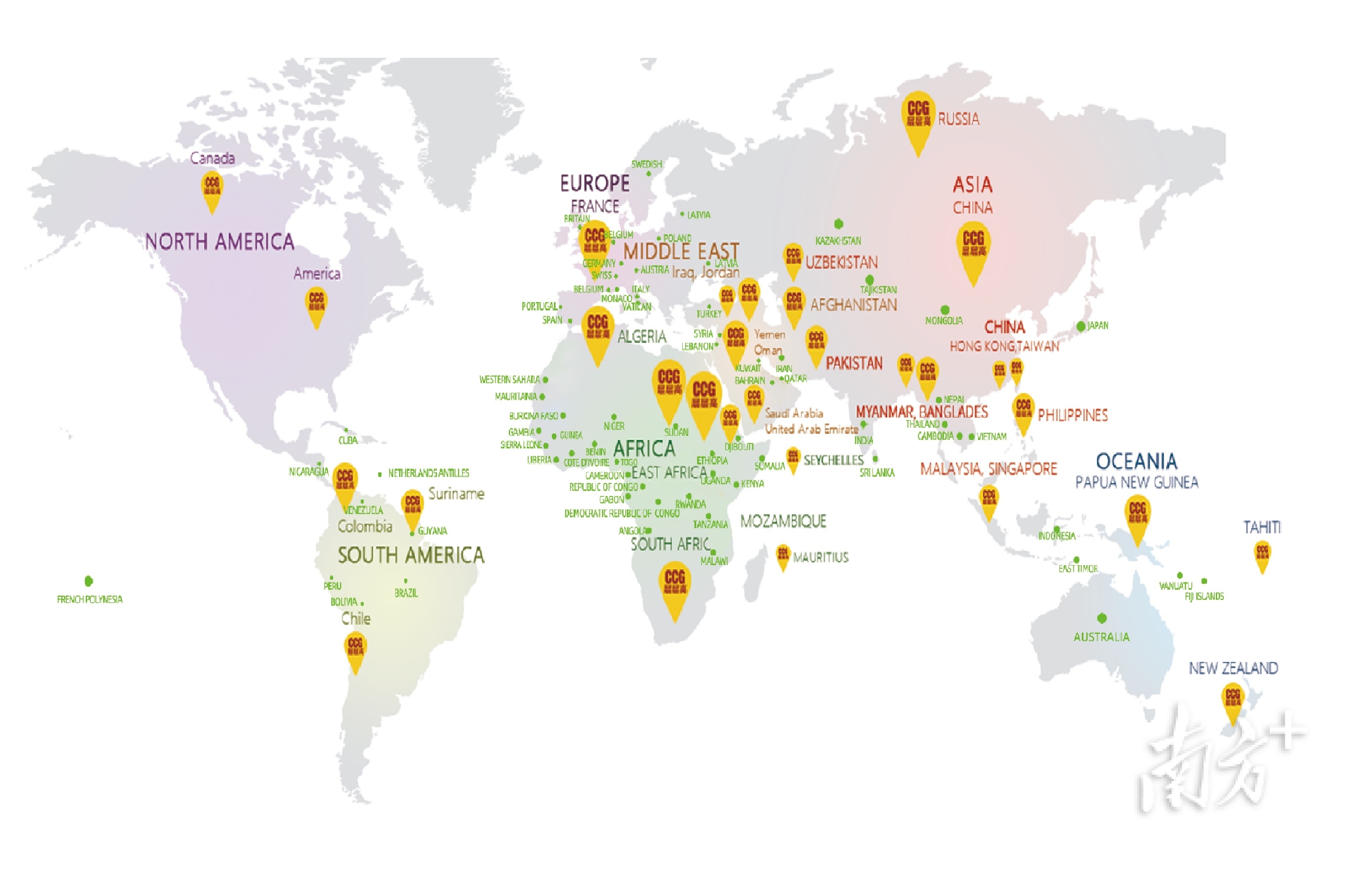 佛山市层层高食品有限公司开展全球布局,产品销往90多个国家和地区。企业供图