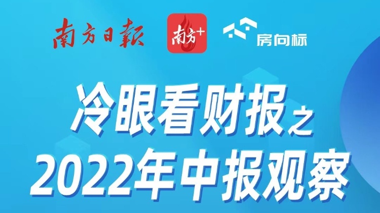 HFI－60指数重点监测房企2022年上半年归母净资产占比一览表