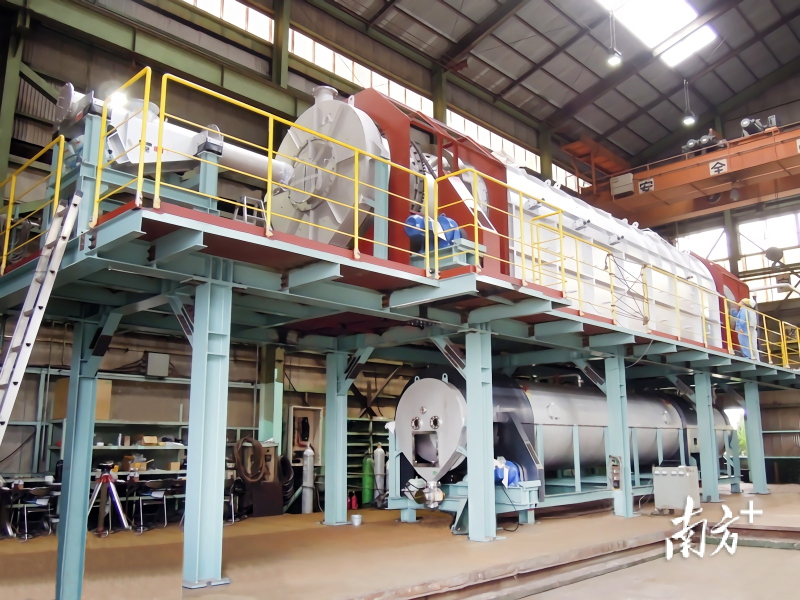 回转窑。 受访单位供图