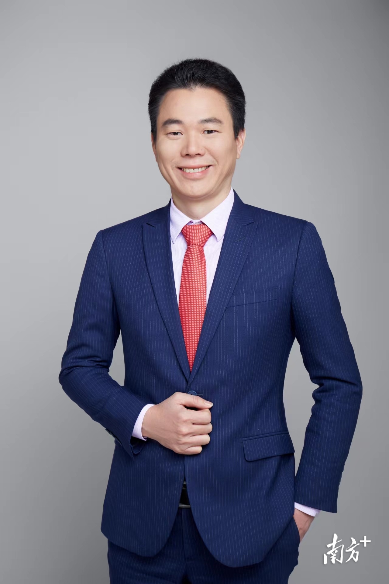 广东优凯科技有限公司董事长黄平。受访者供图