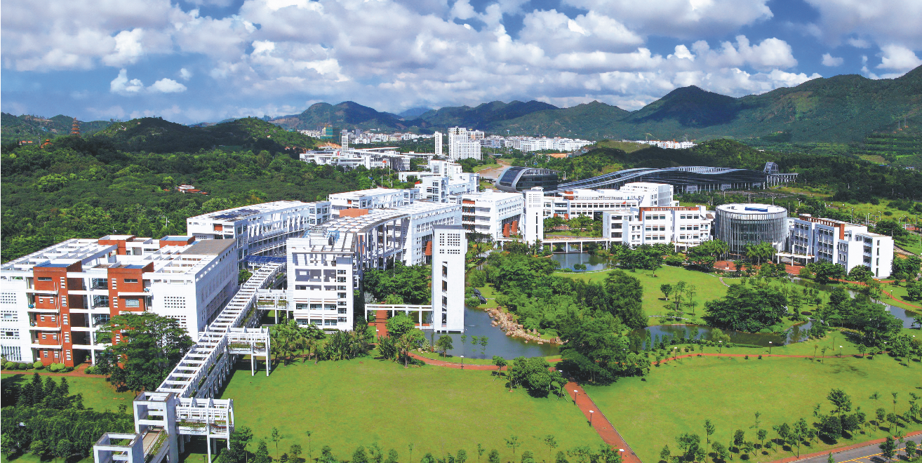 南山北部,日新月异的西丽湖国际科教城。受访者供图 南山北部,日新月异的西丽湖国际科教城。受访者供图