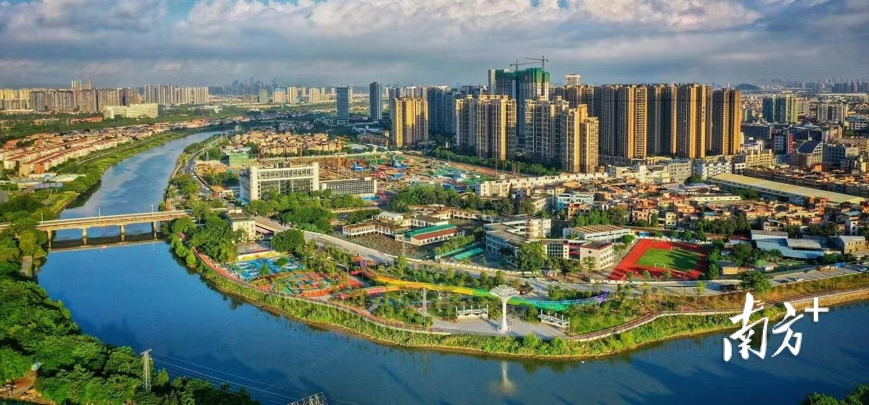 顺德以水为脉重塑城市结构。陈村宣办供图