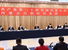 赵乐际参加党的二十大内蒙古代表团讨论