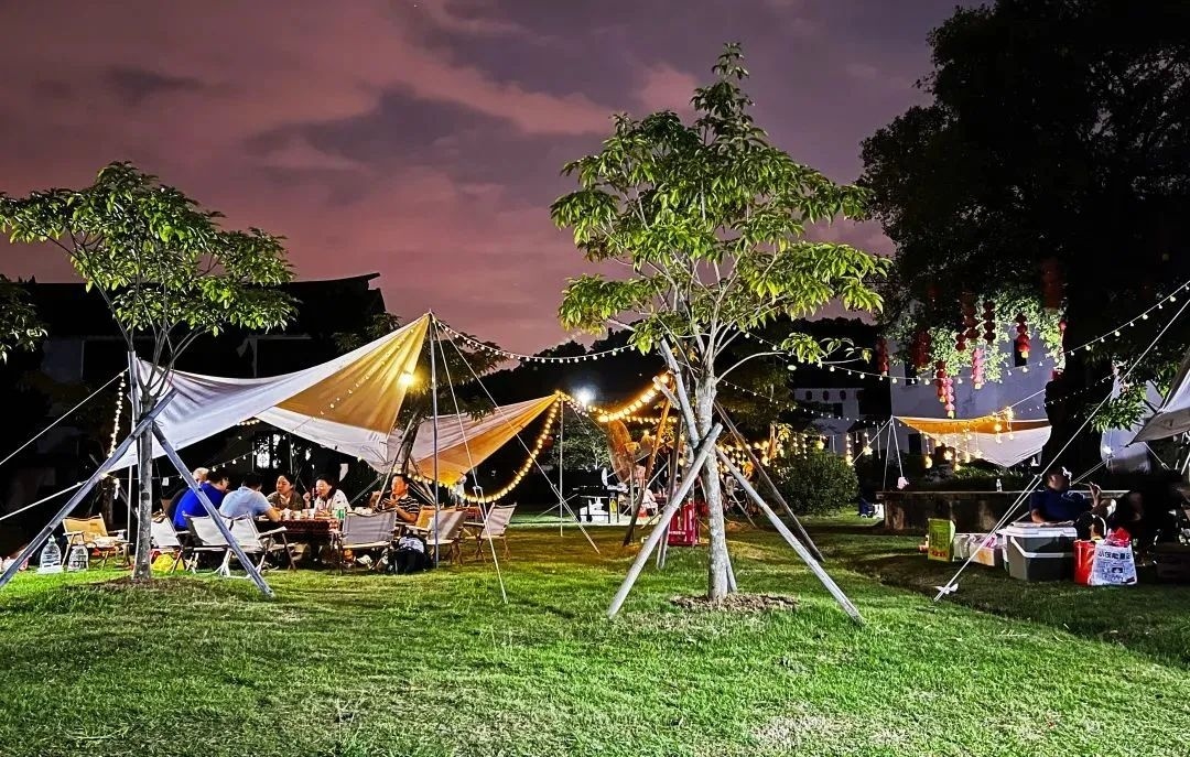 南海影视城感受星光露营,图/南海影视城 南海影视城感受星光露营,图/南海影视城