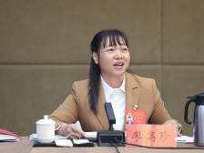 来自阳江农村的廖高珍代表：“我们一定让碗里装满自己种的粮食”