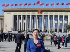 周姗代表：联农带农推广现代化农业种植技术