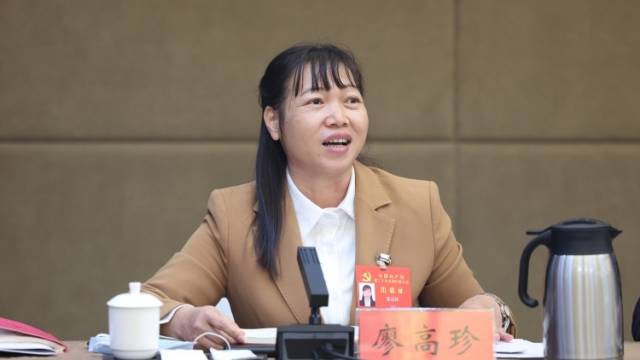 廖高珍代表：用真情做好农村妇女的“娘家人”