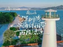 穿“阅”绿道 | 深圳湾滨海休闲带西段：一路与海风、海浪飞鸟、灯塔相伴