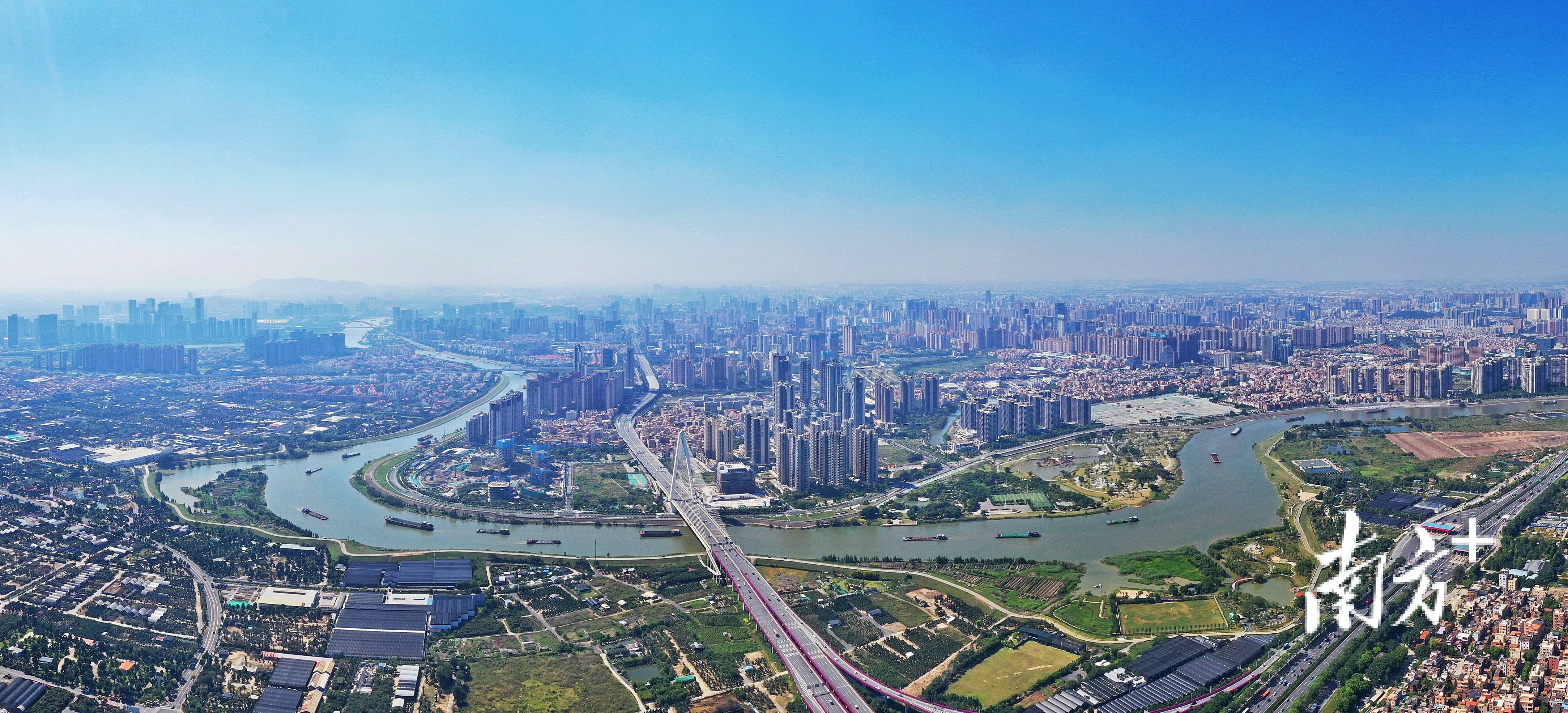 图为佛山城市俯瞰。南方+ 戴嘉信 拍摄