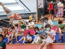 在草地上阅读，2022深圳书展将与簕杜鹃花展深度联动
