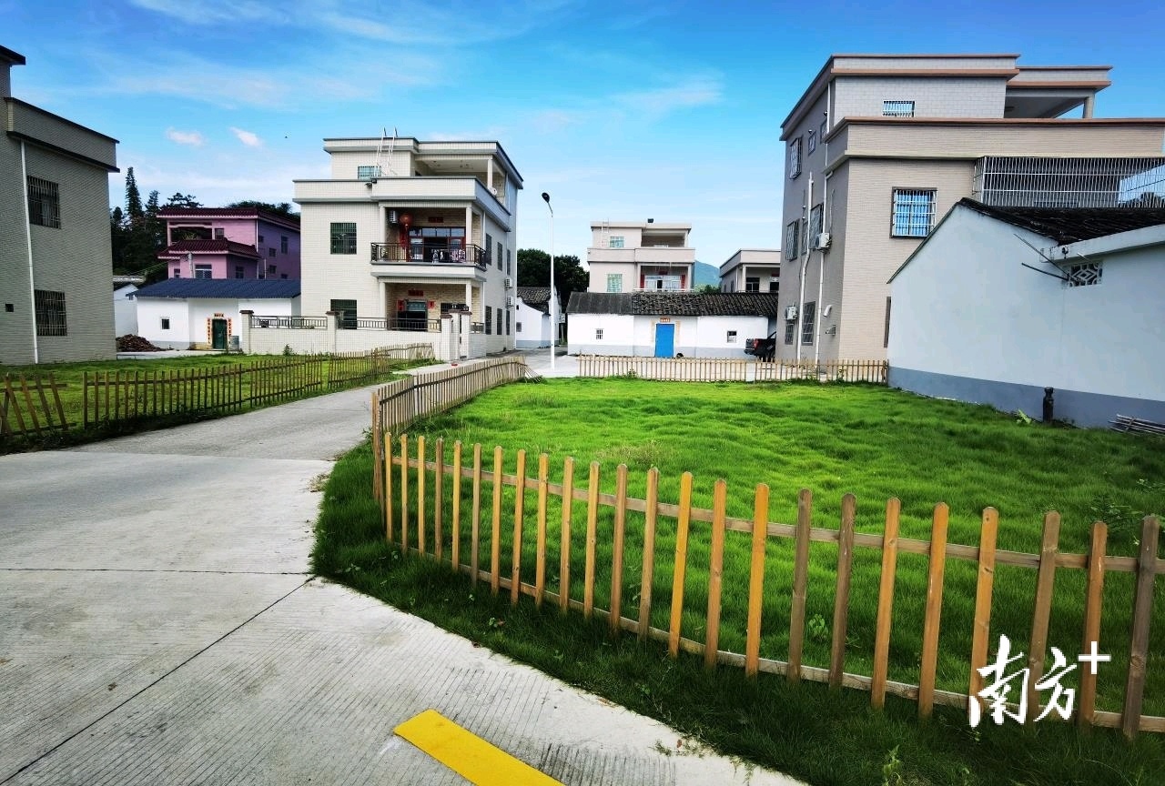 图为美丽的大安村。 图为美丽的大安村。