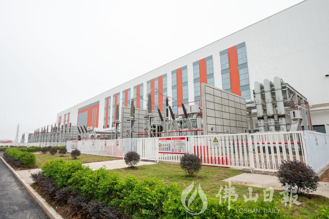 广东大唐国际佛山热电冷联产项目。