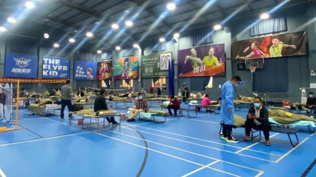 现场直击｜中山南头、黄圃临时庇护所24小时提供救助