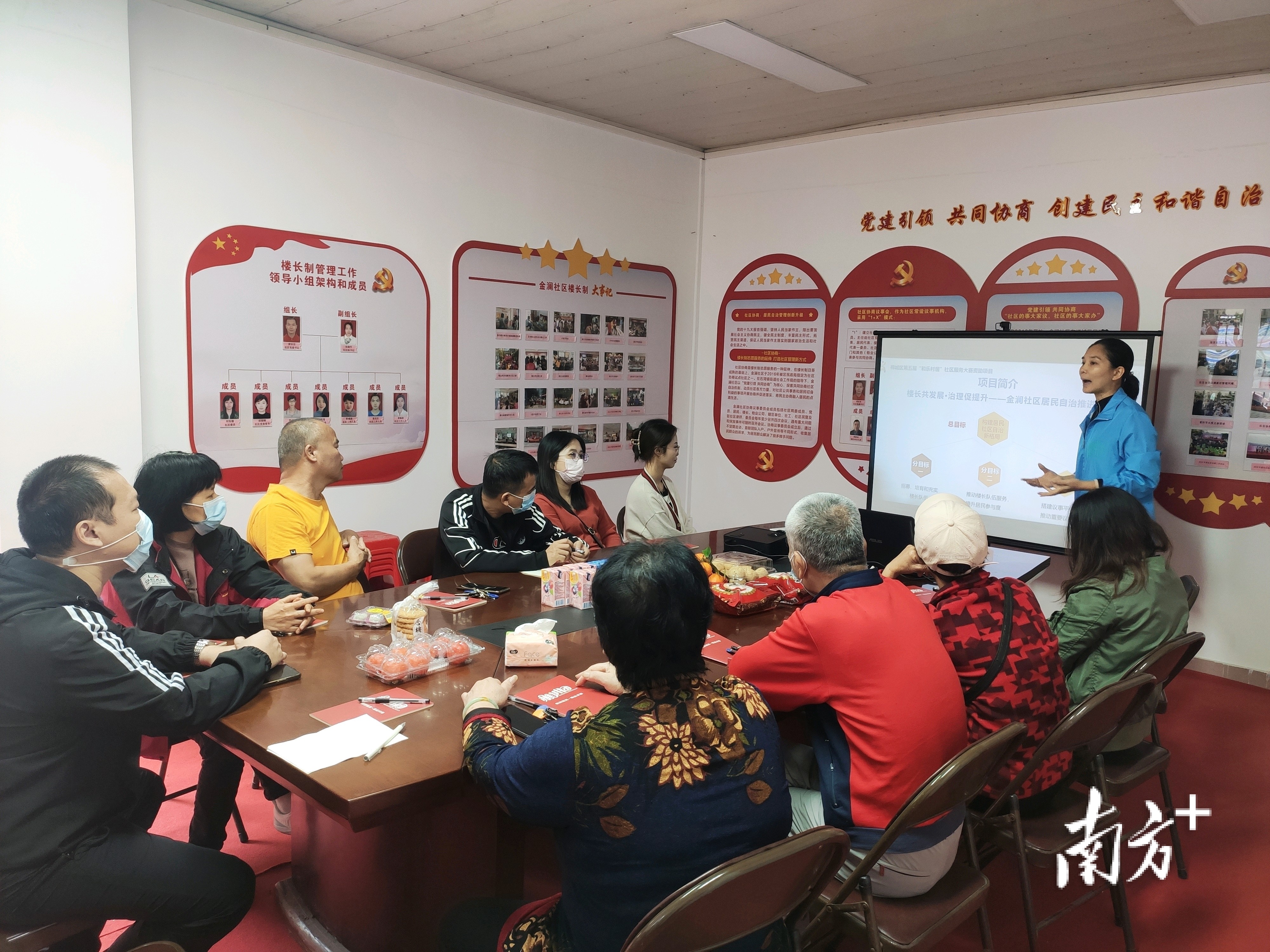 楼长议事,拉近“邻”距离。 楼长议事,拉近“邻”距离。