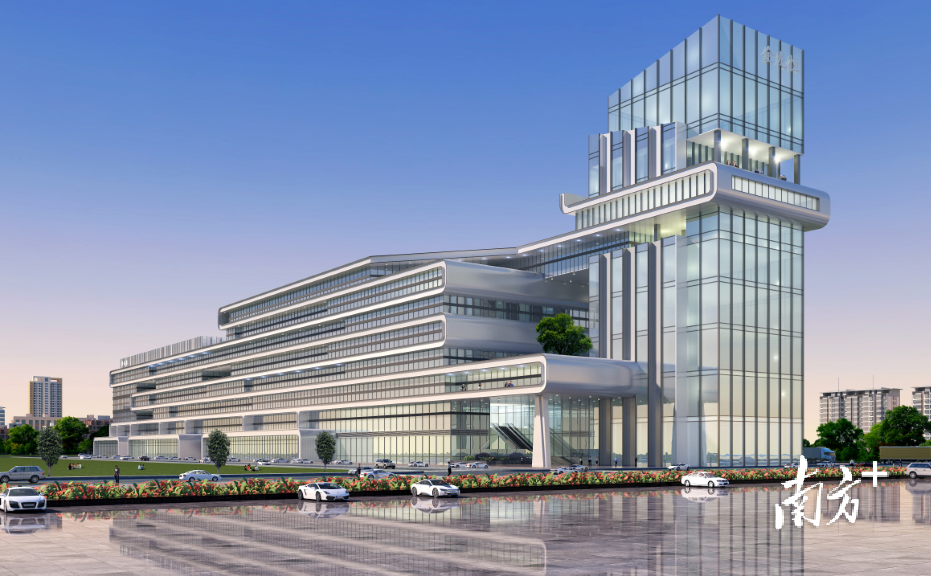 金龙恒家具智能化生产基地效果图。