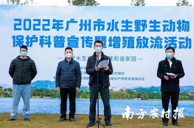 33600尾鱼苗投放增江，养护水生生物资源广州在行动