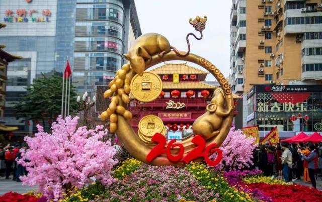 广州花市。图片来源：越秀发布