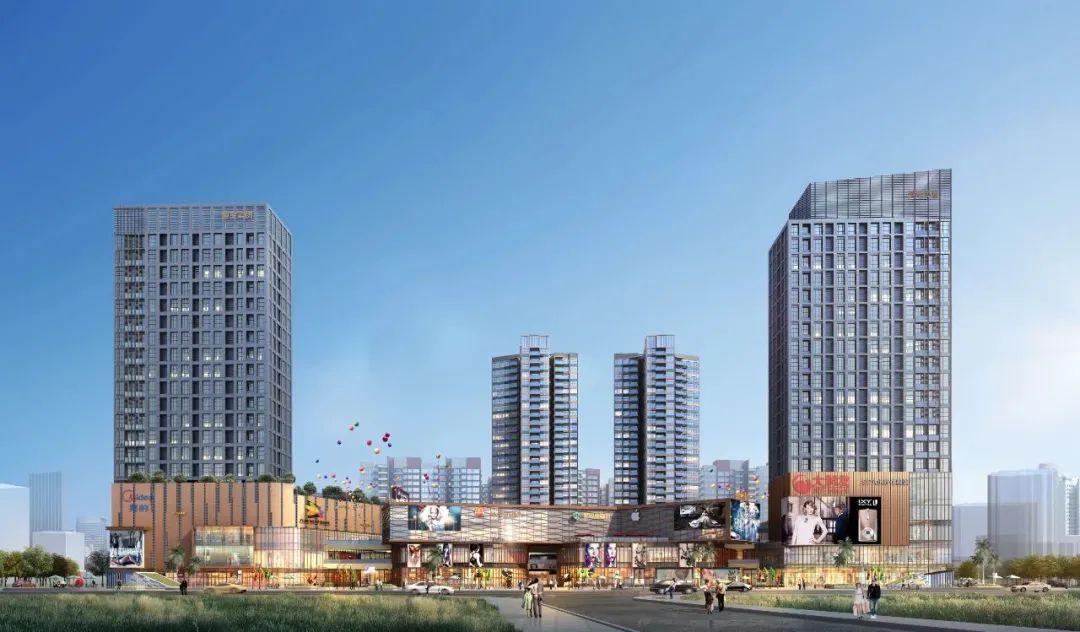 银河广场效果图。受访者供图