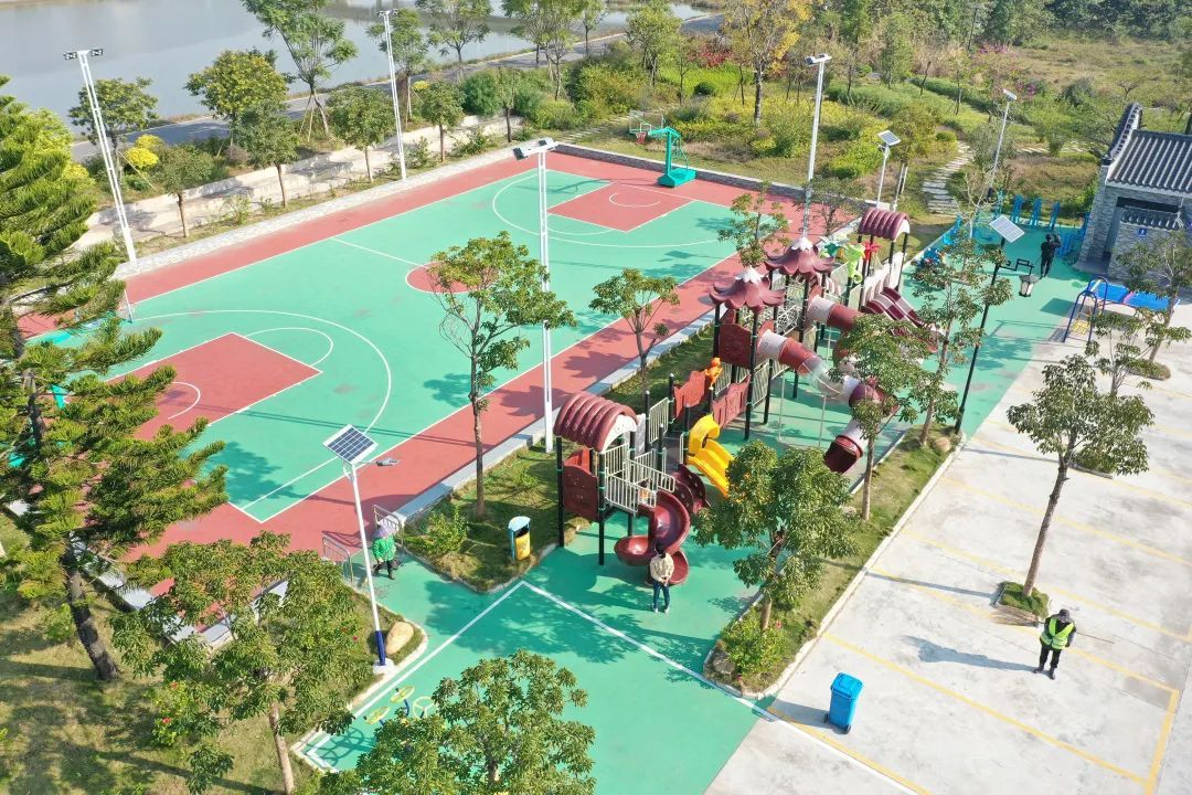 家门口运动幸福感爆棚三水芦苞实现社区体育公园全覆盖