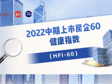 2022中期上市房企60健康指数（HFI－60）