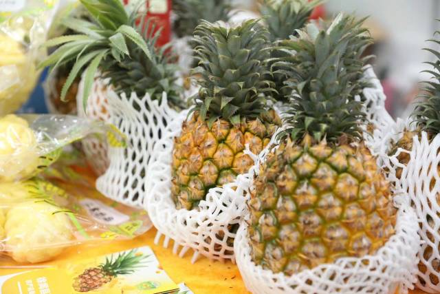 徐闻县诺香园农产品专业合作社的徐闻菠萝。