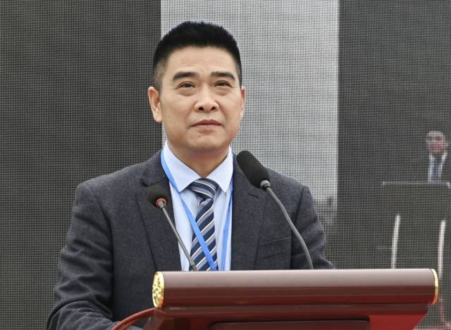 湛江市政府副秘书长张国强。徐大荣 摄