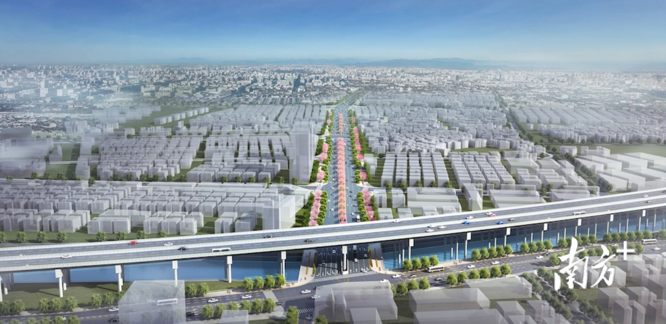 码头桥效果图。 码头桥效果图。