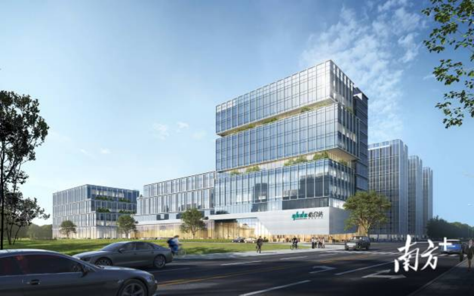 怡合达智能制造供应链华南中心二期项目效果图。